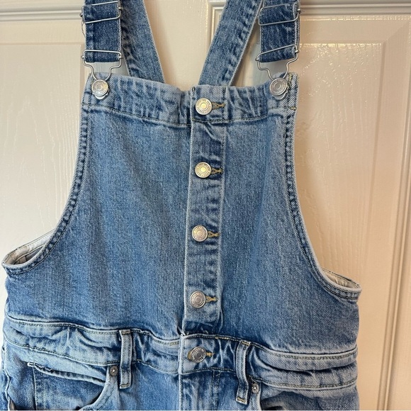 We The Free Blue Denim Jeans Overalls - Picture 5 of 14